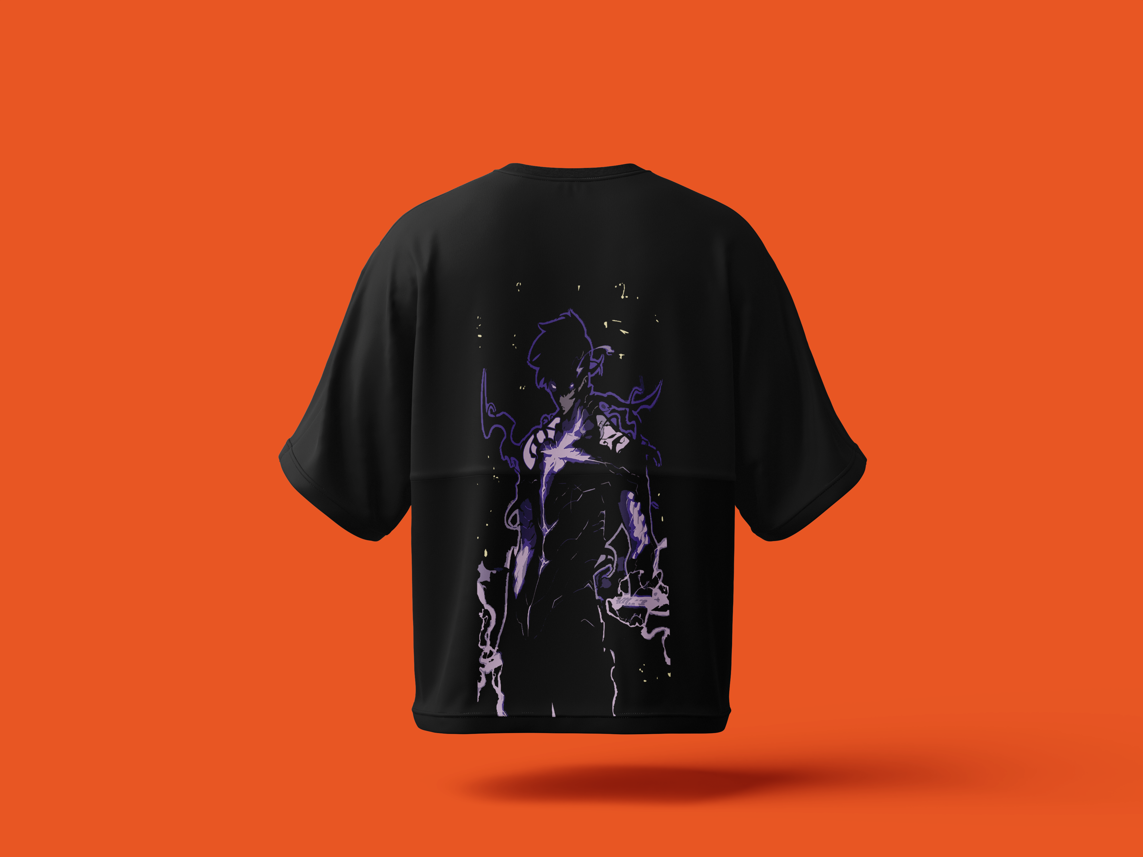 02. Oversized T-Shirt Mockup